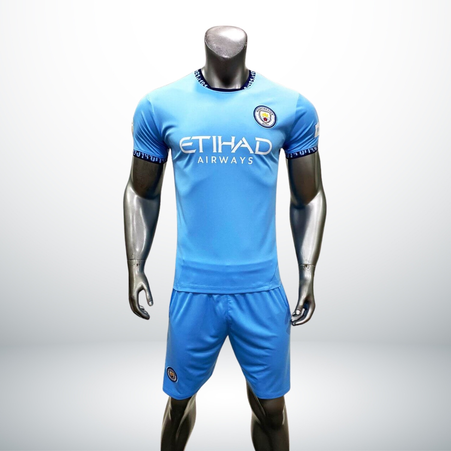 Bộ Quần Áo MC – Manchester City 2024 / 2025 – Sân Nhà – Màu Xanh - Hình ảnh 2
